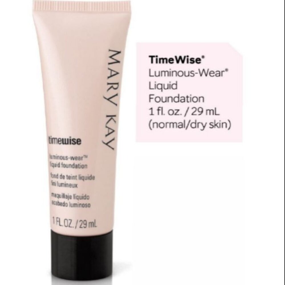 Mary Kay TimeWise Luminous Wear Liquid Foundation Beige 2 Normal Dry - Picture 2 of 8